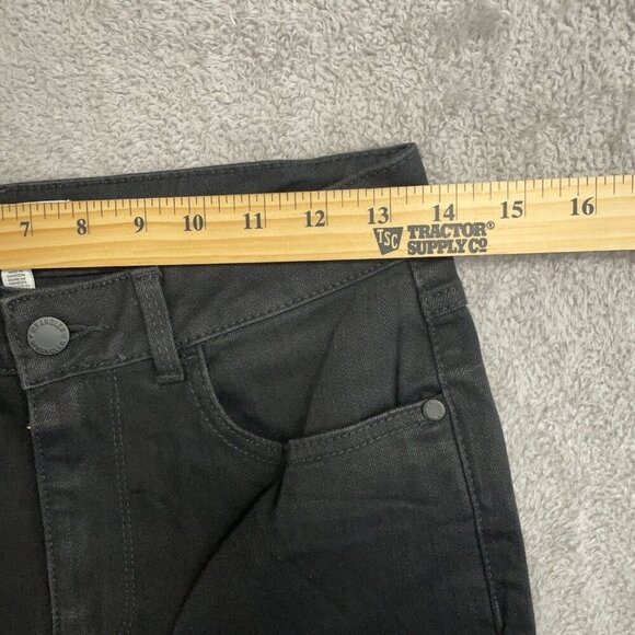NEW Wrangler Women's Size 4 High-Rise Black Bootcut Jeans Stretch Denim - Picture 4 of 11